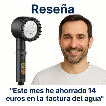 HYDROLUXE™ - Elimina el cloro y la cal de tu ducha.
