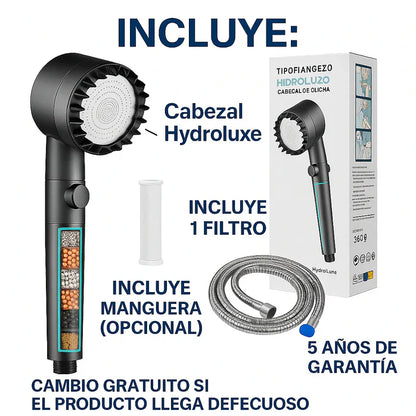 HYDROLUXE - Elimina el cloro y la cal de tu ducha.